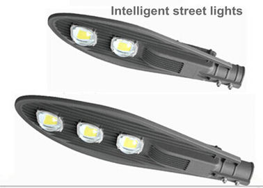 Die - หล่ออลูมิเนียมแสงอาทิตย์ LED โคมไฟถนน / 50W 100W ไฟถนน LED