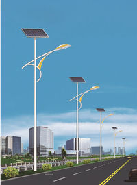 อลูมิเนียมและสแตนเลสสตีลพลังงานแสงอาทิตย์ไฟถนน LED กลางแจ้ง 90watt