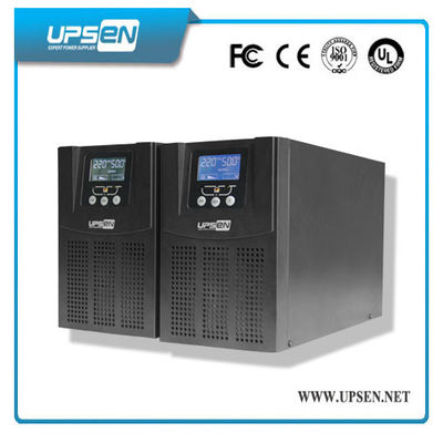 ความถี่สูงออนไลน์แปลงดับเบิล UPS, 1phase และ 0.8PF กับเครื่องกำเนิดไฟฟ้าที่ค้ำ