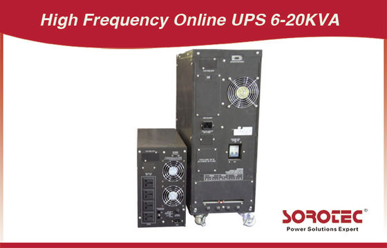 เฟสเดียวความถี่สูงขึ้นออนไลน์ 10Kva ด้วยจอ LCD หรือจอแสดงผล LED